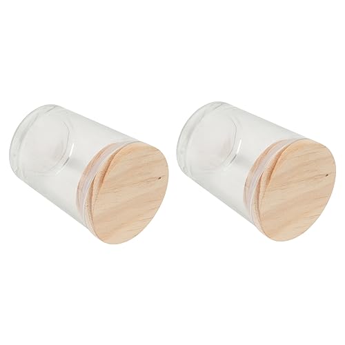EXCEART 2stücke Diy Kerzenbecher Aus Glas Aromatherapie Behälter Mit Holzdeckel Für Kerzenherstellung Dekoration Für Zuhause Party Und Mehr EXCEART 2stücke Diy Kerzenbecher Aus Glas Aromatherapie Behälter Mit Holzdeckel Für Kerzenherstellung Dekoration Für Zuhause Party Und Mehr von EXCEART