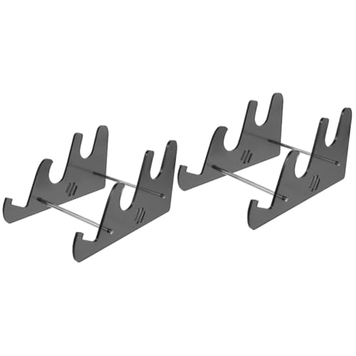 EXCEART 2st Monitorständer Mechanisch Klaviatur Klavier Verdrahtet Schreibtisch Mit Tastaturablage Stand Anzeige Ergonomisch 3-stufiger Tastaturhalter 3-stufiger Keyboardständer Acryl von EXCEART