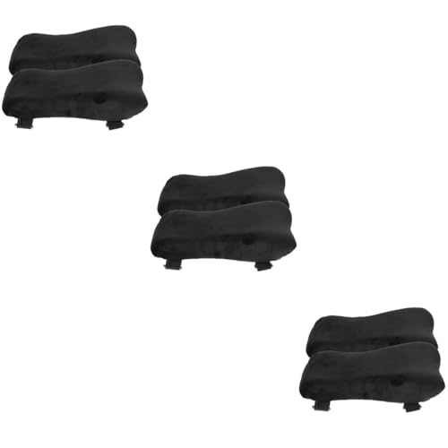 EXCEART 3 Sätze Armpolster Für Stühle Armlehne Fürs Auto Ellenbogenschützer Armlehnen Für Drehstühle Netzstoff Armlehne Für Bürostühle Fürs Auto Armstütze 2 Stück * 3 von EXCEART