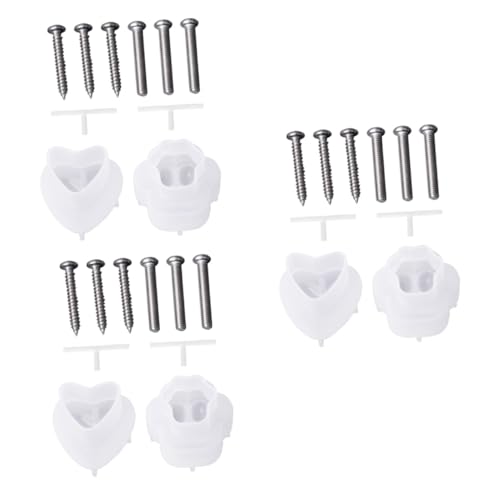 EXCEART 3 Sätze Griff Silikonform Schubladengriffe Silikonform Für Katzenpfoten Diy & Handwerk Türklinke Selber Machen Epoxidguss Harzknopf Türknauf Legierung Kunsthandwerk Kleiderschrank von EXCEART