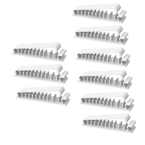 EXCEART 3 Sätze Kabelhalter Clips Für Kabelmanagement Selbstklebende Kabelorganizer Für Schreibtisch Zuhause Büro Zur Aufbewahrung Von Daten Und Ladekabeln 3 Stück * 3 EXCEART 3 Sätze Kabelhalter Clips Für Kabelmanagement Selbstklebende Kabelorganizer Für Schreibtisch Zuhause Büro Zur Aufbewahrung Von Daten Und Ladekabeln 3 Stück * 3 von EXCEART
