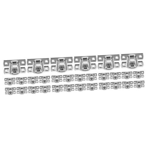 EXCEART 3 Sätze Mini Schrank Haspe Verschlüsse Truhen Verschluss Schnalle Haspe Schloss Boxen Schmuck Metall Haspe Kleiner Verschluss Schrank Haspe Kleines Schloss 10 Stück * 3 EXCEART 3 Sätze Mini Schrank Haspe Verschlüsse Truhen Verschluss Schnalle Haspe Schloss Boxen Schmuck Metall Haspe Kleiner Verschluss Schrank Haspe Kleines Schloss 10 Stück * 3 von EXCEART