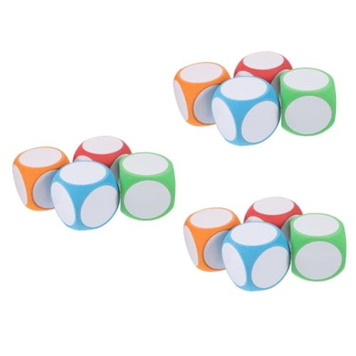 EXCEART 3 Sätze Schaumstoffwürfel Löschen Trocken Löschen Großer Schaum Spiel Schaumstoffplatte Schaumstoffwürfel Zum Selbermachen Riesige Würfelstütze Polystyrolschaum Ludo 4 Stück * 3 EXCEART 3 Sätze Schaumstoffwürfel Löschen Trocken Löschen Großer Schaum Spiel Schaumstoffplatte Schaumstoffwürfel Zum Selbermachen Riesige Würfelstütze Polystyrolschaum Ludo 4 Stück * 3 von EXCEART