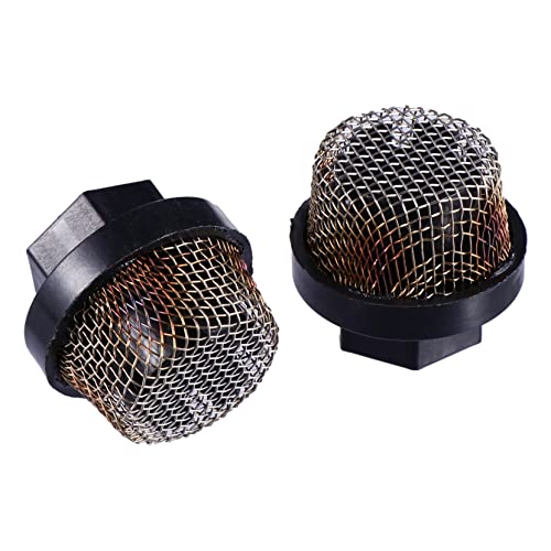 EXCEART 3 Sätze Sprühfilter Für Schlauchmaschenfilter Sieb Saugfilter Airless-farbspritzfilter Bildschirm Fadenmaschenfilter Lackfiltersieb Luftlos Sprühen Black Stahldraht 2 Stücke * 3 von EXCEART