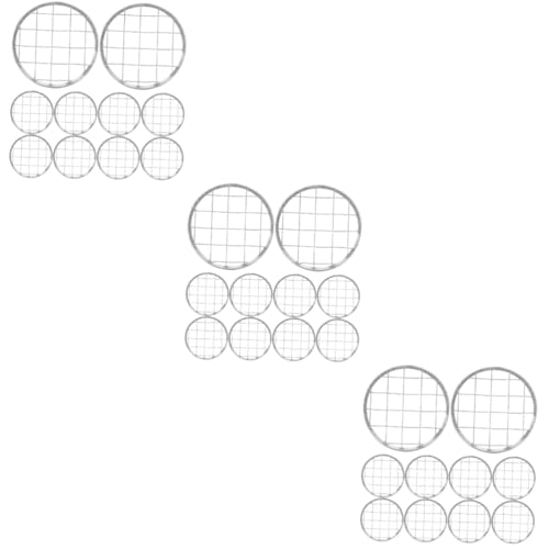 EXCEART 3 Sätze Stifthalter Für Blumenarrangements Wiederverwendbare Glasdeckel Deckelarrangement Sprossengläser Und Deckel Einmachglasvase Einmachgläser Für Blumen 10 Stück * 3 EXCEART 3 Sätze Stifthalter Für Blumenarrangements Wiederverwendbare Glasdeckel Deckelarrangement Sprossengläser Und Deckel Einmachglasvase Einmachgläser Für Blumen 10 Stück * 3 von EXCEART