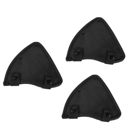 EXCEART 3 Stück Axtmesserabdeckung Rucksackreisen Beil Ärmel Beilabdeckung Wache Fall Schützend Beilscheiden Schutzhülle Bewachen Camping Für Hatchet Axe Fällen Nylon Schwarz von EXCEART