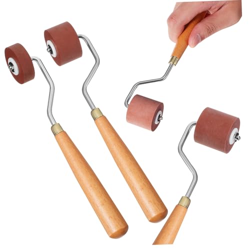 EXCEART 3 Stück Gummiwalzen Teilig mit Rollenbreite Vielseitige Gummiroller für Druckgrafik Basteln Leimwalze Linoldruck Tapetenrollen Handliche Werkzeuge für Künstler und DIY Projekte EXCEART 3 Stück Gummiwalzen Teilig mit Rollenbreite Vielseitige Gummiroller für Druckgrafik Basteln Leimwalze Linoldruck Tapetenrollen Handliche Werkzeuge für Künstler und DIY Projekte von EXCEART