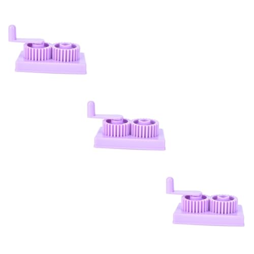 EXCEART 3 Stück Papiercrimper-Hefter Quilling Papierherstellung lit reispapier basteln papierbasteln Werkzeug Papierwickelmaschine selber Bauen Papiercrimper zum Basteln Plastik Violet EXCEART 3 Stück Papiercrimper-Hefter Quilling Papierherstellung lit reispapier basteln papierbasteln Werkzeug Papierwickelmaschine selber Bauen Papiercrimper zum Basteln Plastik Violet von EXCEART