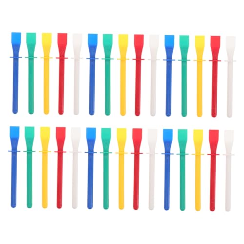 EXCEART 30 Stück Ergonomische Plastik Auftrage Sticks für DIY Kunst Lederhandwerk Papierprojekte Stabile Kleber Schaber für Präzise Anwendung und Farbverläufe EXCEART 30 Stück Ergonomische Plastik Auftrage Sticks für DIY Kunst Lederhandwerk Papierprojekte Stabile Kleber Schaber für Präzise Anwendung und Farbverläufe von EXCEART