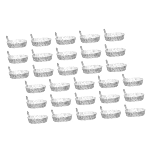 EXCEART 30 Stück Teiliges Aluminium waagschalen Griff Robuste und Langlebige Laborschalen für Präzises Wiegen von Flüssigkeiten und Pulvern Zuverlässige Labor waagschalen für Genaue EXCEART 30 Stück Teiliges Aluminium waagschalen Griff Robuste und Langlebige Laborschalen für Präzises Wiegen von Flüssigkeiten und Pulvern Zuverlässige Labor waagschalen für Genaue von EXCEART