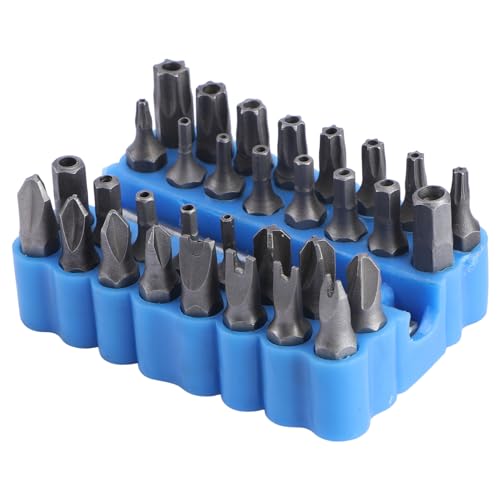 EXCEART 33 Teiliges Sicherheits Bit Set mit Magnetischem Verlängerungsbit Halter Manipulationssichere und Sternschraubendreher Bits Kompatibel für Kabellose Schrauber EXCEART 33 Teiliges Sicherheits Bit Set mit Magnetischem Verlängerungsbit Halter Manipulationssichere und Sternschraubendreher Bits Kompatibel für Kabellose Schrauber von EXCEART