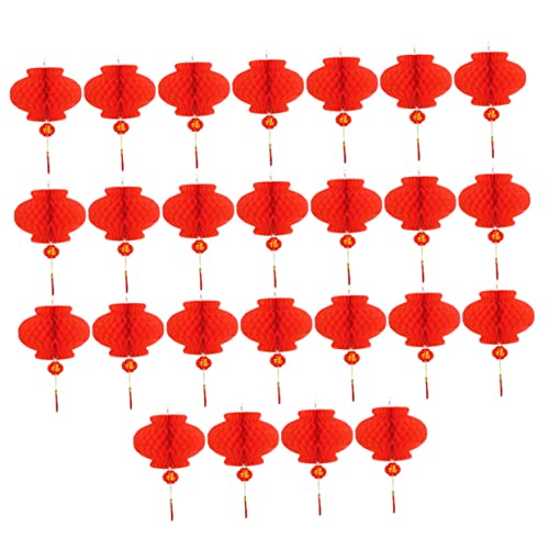 EXCEART 35 Ölpapierlaterne hängende Laternen im Freien Dekorate Heimdekoration LED Wasserdichte Laterne im chinesischen Stil hängende Dekoration für Jahr rot EXCEART 35 Ölpapierlaterne hängende Laternen im Freien Dekorate Heimdekoration LED Wasserdichte Laterne im chinesischen Stil hängende Dekoration für Jahr rot von EXCEART