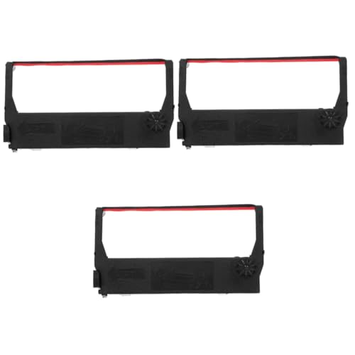 EXCEART 3St Bandhalter druckerpatronen Printer Ink Druckerfarbbandwechsel Zubehör für Farbbänder Druckermaschinenteil zweifarbig Schleife Komponente Band-Box Halterung Abs von EXCEART