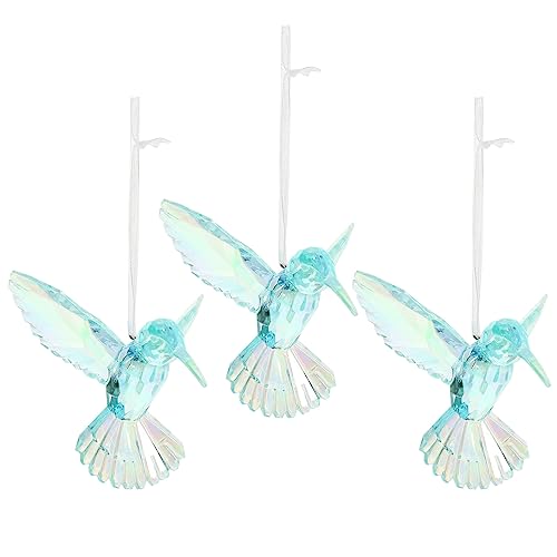 EXCEART 3stücke Teiliges Hängendes -Ornament Aus Acryl Transparentes Schillerndes Vogel- Für Fenster Türen Und Hochzeiten Versatile Gartendekoration EXCEART 3stücke Teiliges Hängendes -Ornament Aus Acryl Transparentes Schillerndes Vogel- Für Fenster Türen Und Hochzeiten Versatile Gartendekoration von EXCEART