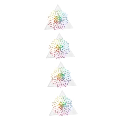 EXCEART 4 Blätter Regenbogenprojektionsprisma Fänger Dekorationen haftet Regenbogen-Fensterfolie Fenster Sichtschutzfolie dekorativ Abnehmbarer Fensteraufkleber PVC EXCEART 4 Blätter Regenbogenprojektionsprisma Fänger Dekorationen haftet Regenbogen-Fensterfolie Fenster Sichtschutzfolie dekorativ Abnehmbarer Fensteraufkleber PVC von EXCEART