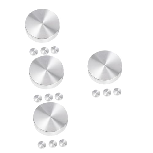 EXCEART 4 Sätze Aluminiumlegierung Rundadapter Für Glastisch Stabiler Metallkreisadapter Für Teetisch Kaffeetisch Und Vitrinen Installieren Verwenden Leicht Und Tragbar 4 Stück * 4 EXCEART 4 Sätze Aluminiumlegierung Rundadapter Für Glastisch Stabiler Metallkreisadapter Für Teetisch Kaffeetisch Und Vitrinen Installieren Verwenden Leicht Und Tragbar 4 Stück * 4 von EXCEART