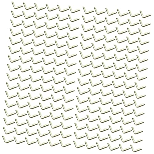 EXCEART 4 Sätze Notebook-eckenschutz Scrapbooking -vorräte Buchstäbliche Aufkleber Goldene Fotoecken Fotobuch Buchschutz Sichere Schrankschlösser Buchecken Ponton Tür Metall 100 Stück * 4 EXCEART 4 Sätze Notebook-eckenschutz Scrapbooking -vorräte Buchstäbliche Aufkleber Goldene Fotoecken Fotobuch Buchschutz Sichere Schrankschlösser Buchecken Ponton Tür Metall 100 Stück * 4 von EXCEART