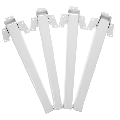 EXCEART 4 Stück Faltbare Tischbeine Metall Teiliges Stabil und Tragbar für Couchtisch Sofa und DIY Möbelprojekte Einfache Installation für Vielseitige Anwendungen von EXCEART