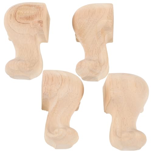 EXCEART 4 Stück Holz Möbelbeine Dekorative Sofabeine für Stühle Tische und Schränke Stabile und Langlebige Möbelfüße Installieren für DIY Möbelprojekte EXCEART 4 Stück Holz Möbelbeine Dekorative Sofabeine für Stühle Tische und Schränke Stabile und Langlebige Möbelfüße Installieren für DIY Möbelprojekte von EXCEART