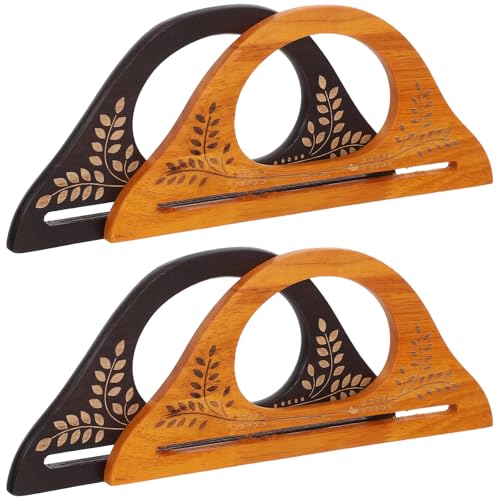 EXCEART 4 Stück Holzgriffe für Handtaschen: Zubehör zur Taschenherstellung – Geldbörsengriff für Häkel- und Stricktaschen – Ersatzgriffe aus Holz, 24,9 x 11,4 x 0,8 cm EXCEART 4 Stück Holzgriffe für Handtaschen: Zubehör zur Taschenherstellung – Geldbörsengriff für Häkel- und Stricktaschen – Ersatzgriffe aus Holz, 24,9 x 11,4 x 0,8 cm von EXCEART