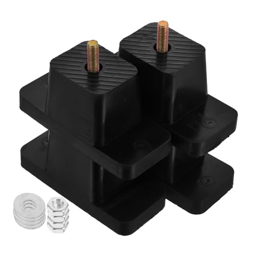 EXCEART 4 Stück Kissen Universeller Stoßdämpfer Stoßdämpfender Schwamm Schwingungsisolierscheibe Stoßdämpfermatten Klimaanlage Matte Stoßdämpfende Matte Gummi Black EXCEART 4 Stück Kissen Universeller Stoßdämpfer Stoßdämpfender Schwamm Schwingungsisolierscheibe Stoßdämpfermatten Klimaanlage Matte Stoßdämpfende Matte Gummi Black von EXCEART