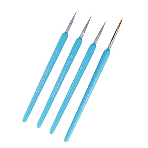 EXCEART 4 Stück Miniaturfarbe pro brush acrylharz drawn Pinsel brushpenset brush set grinds Holzgriff Borste Schwanzkamm Abs Ausleger Glanz feine Detailfarbe Detailpinsel Bambus EXCEART 4 Stück Miniaturfarbe pro brush acrylharz drawn Pinsel brushpenset brush set grinds Holzgriff Borste Schwanzkamm Abs Ausleger Glanz feine Detailfarbe Detailpinsel Bambus von EXCEART