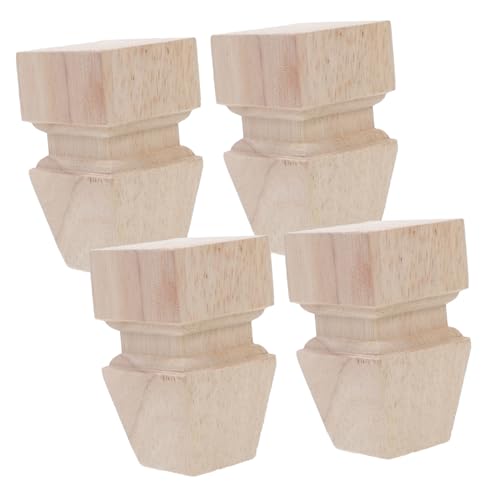 EXCEART 4 Stück Möbelfüße Holz Ersatzbeine für Möbel Sofafüße Stabile Möbelbeine Unlackierte Holzbeine für Schränke und Sofas Vielseitig Einsetzbar und Einfach zu Montieren EXCEART 4 Stück Möbelfüße Holz Ersatzbeine für Möbel Sofafüße Stabile Möbelbeine Unlackierte Holzbeine für Schränke und Sofas Vielseitig Einsetzbar und Einfach zu Montieren von EXCEART