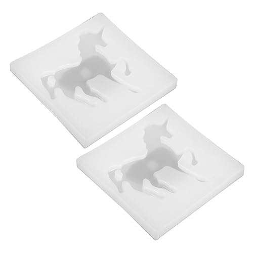 EXCEART 4 Stück Silikonform Tierschablonen Formen Für Harz Handschmuck Pferdeseife Schokoladenfondantformen Silikonform Für DIY Harzform Für DIY Harzgussform Blase 3D EXCEART 4 Stück Silikonform Tierschablonen Formen Für Harz Handschmuck Pferdeseife Schokoladenfondantformen Silikonform Für DIY Harzform Für DIY Harzgussform Blase 3D von EXCEART