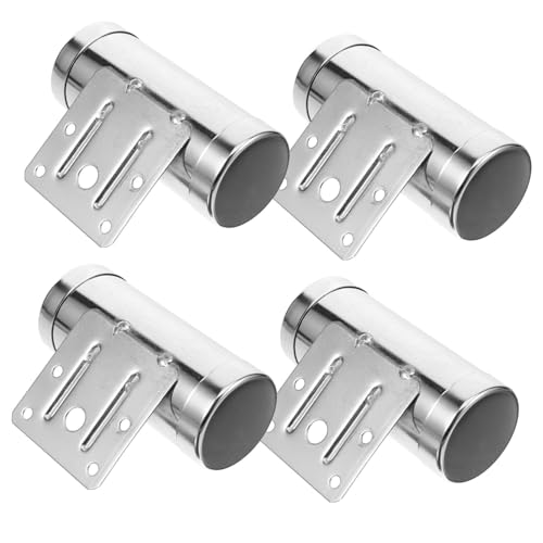 EXCEART 4 Stück Sofa Feet Hardware -zubehör Ersatz Kleine Möbelbeine Couch Tischbeine Bodenschutz Für Möbelbeine Fußpolster Für Möbel Kommode Kabinettsbeine Stahl von EXCEART