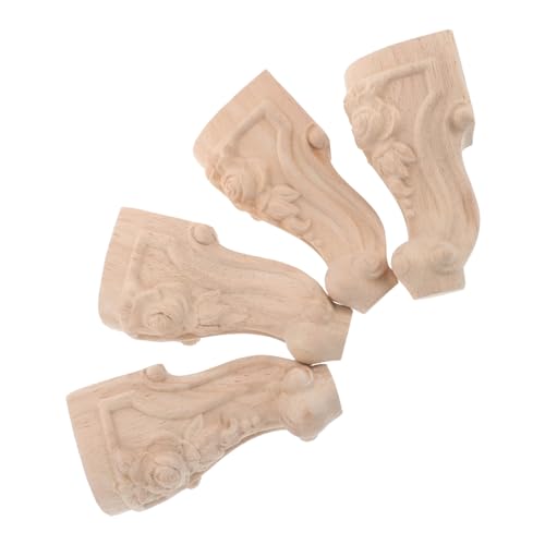 EXCEART 4 Stück Tischbeine Aus Massivholz Couchfüße, Beine Ersatz-sofabeine Möbelfüße Aus Holz Sofabeine Aus Massivholz Robuste Tischbeine Sofabeine Ersetzen Beige Hölzern EXCEART 4 Stück Tischbeine Aus Massivholz Couchfüße, Beine Ersatz-sofabeine Möbelfüße Aus Holz Sofabeine Aus Massivholz Robuste Tischbeine Sofabeine Ersetzen Beige Hölzern von EXCEART