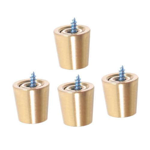EXCEART 4 Stück Tischlampenbasisfußmatte Tischlampenbasis -Riser Metall -led -licht -Display -basispad Solid Metall -lampenbasispad Schreibtischlampenständer Riser Golden Kupfer EXCEART 4 Stück Tischlampenbasisfußmatte Tischlampenbasis -Riser Metall -led -licht -Display -basispad Solid Metall -lampenbasispad Schreibtischlampenständer Riser Golden Kupfer von EXCEART