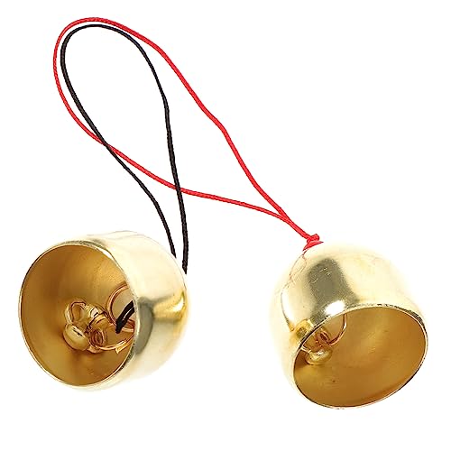 EXCEART 4 Stück die Klingel Glocke Glöckchen zum Basteln Türklingel wrihnachtsbaumschmuck weihnachstbaumschmuck hängende Weihnachtsverzierung kompakter Weihnachtsschmuck Kupfer Golden EXCEART 4 Stück die Klingel Glocke Glöckchen zum Basteln Türklingel wrihnachtsbaumschmuck weihnachstbaumschmuck hängende Weihnachtsverzierung kompakter Weihnachtsschmuck Kupfer Golden von EXCEART