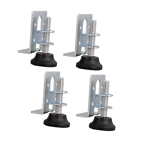 EXCEART 4 Stück verstellbare Füße Beine Teppich Einstellbare Bodennivellierung Fuß Pads für Nivellierbein Verstellbarer Möbelnivellierer Kohlenstoffstahl verzinkt Silver EXCEART 4 Stück verstellbare Füße Beine Teppich Einstellbare Bodennivellierung Fuß Pads für Nivellierbein Verstellbarer Möbelnivellierer Kohlenstoffstahl verzinkt Silver von EXCEART