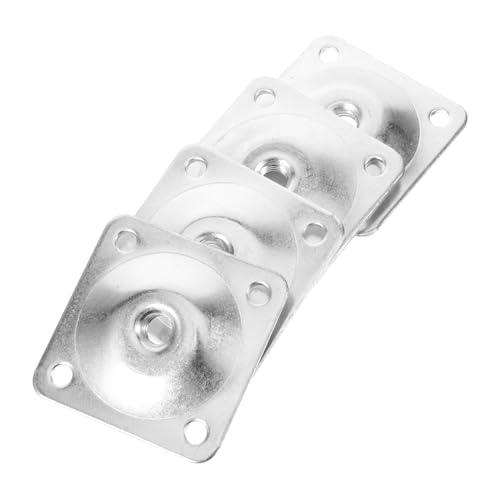 EXCEART 4Stücke Tischbein Befestigungsplatten Verstellbare Möbelverbindung Für Sofas Stühle Und Tische Einfach Zu Montieren Und Langlebig von EXCEART