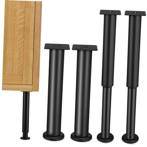 EXCEART 4Stücke Verstellbare Möbelbeine Höhenverstellbar Stabiler Einfache Montage Für Schränke Betten Tische Multifunktionale Möbelstützen EXCEART 4Stücke Verstellbare Möbelbeine Höhenverstellbar Stabiler Einfache Montage Für Schränke Betten Tische Multifunktionale Möbelstützen von EXCEART