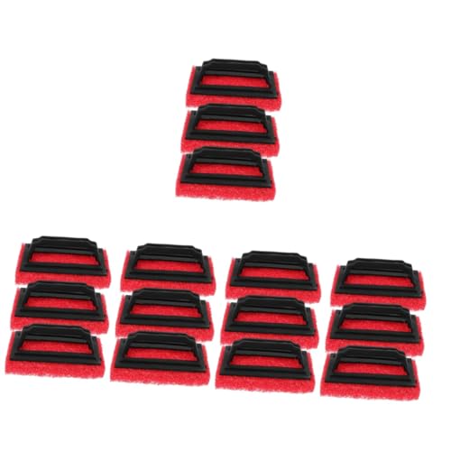 EXCEART 5 Sätze Matte Reinigungsbürste Mit Griff Bildschirm Tintenentfernungsbürste Grün 3 Teiliger Fleckenschrubber Geschirrbürste Tech Non Grout Tablets Scrubber Roter 3 Stück * 5 von EXCEART