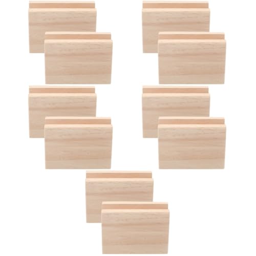 EXCEART 5 Sätze Schreibtischerhöhungen Für Schreibtischbeine Erziehen Möbelsteiger Erheben Fuß Pads Matratzen Tischbeinerhöhung Bettaufzüge Sofa -Riser Hölzern 2 Stück * 5 von EXCEART