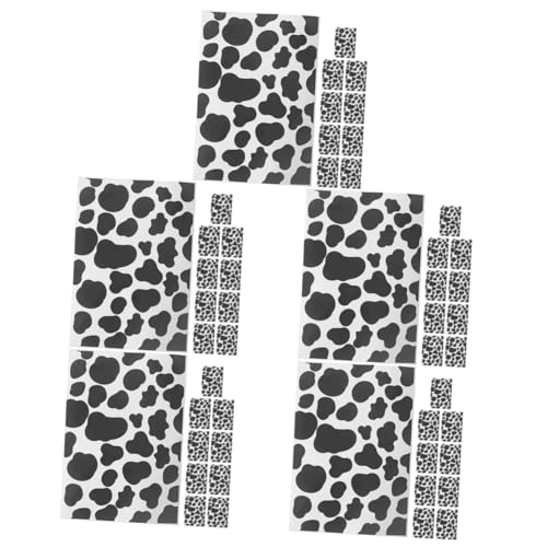 EXCEART 5 Sätze Selbstgemachte Aufkleber Fuzzy Hausschuhe Frauen Aufkleber Mit Kuhmuster Kuhkostüm Scrapbbok Wandverkleidung Kuh Wandtattoo Scrapbook-Sticker Selber Machen 10 Blätter * 5 EXCEART 5 Sätze Selbstgemachte Aufkleber Fuzzy Hausschuhe Frauen Aufkleber Mit Kuhmuster Kuhkostüm Scrapbbok Wandverkleidung Kuh Wandtattoo Scrapbook-Sticker Selber Machen 10 Blätter * 5 von EXCEART