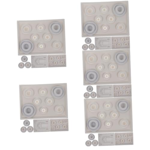 EXCEART 5 Sätze schmuck DIY perlenbrett schmuckherstellung schmuck Machen Schmuckdiy Bretter Halskettenständer Brett zur Herstellung von Perlenschmuck Perlen-Design-Boards Kieselgel Grey von EXCEART