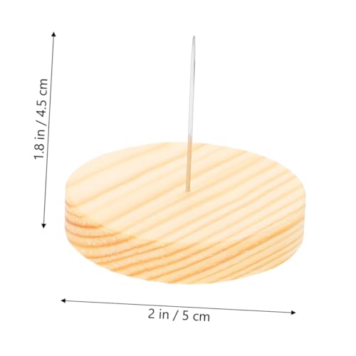 EXCEART 5 Stück Filzpuppen Display Ständer mit Holzsockel Stabile Handarbeit Halter für DIY Filztier Puppen Vielseitiger Puppenständer zur Dekorativen Präsentation Kleiner Figuren von EXCEART