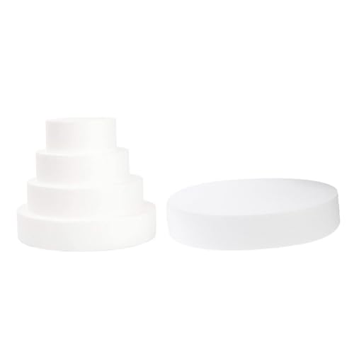 EXCEART 5 Stück Kuchen-Embryo-Modell Fälschung Geldversteck-Kuchen-überraschung Kuchenbretter Gefälscht Hochzeitstorte Kuchenform Backen Kuchenstand Kuchenschaber Kuchen-Modell Weiß Schaum EXCEART 5 Stück Kuchen-Embryo-Modell Fälschung Geldversteck-Kuchen-überraschung Kuchenbretter Gefälscht Hochzeitstorte Kuchenform Backen Kuchenstand Kuchenschaber Kuchen-Modell Weiß Schaum von EXCEART