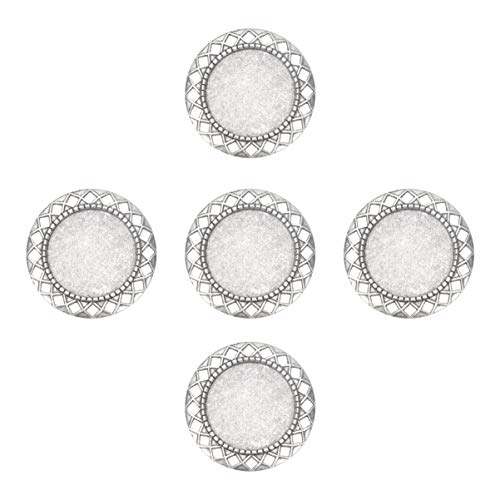 EXCEART 5 Stücke Runde Cabochon Brosche Lünette Rohlinge Basis Stifte Ansteckbutton Vintage Anstecker Anstecknadel Pins Tablett mit Sicherheitsnadel für Schmuckherstellung DIY 25mm EXCEART 5 Stücke Runde Cabochon Brosche Lünette Rohlinge Basis Stifte Ansteckbutton Vintage Anstecker Anstecknadel Pins Tablett mit Sicherheitsnadel für Schmuckherstellung DIY 25mm von EXCEART