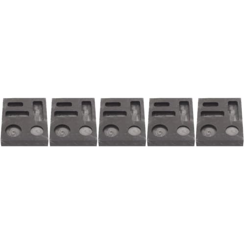 EXCEART 5 Teiliger Graphit Öltank Goldschmelzofen Graphitformen Für Schmuck Silberformen Gussform Graphit Aluminiumoxid Tiegel Barren Tiegel Nichteisenmetallform Hochreiner EXCEART 5 Teiliger Graphit Öltank Goldschmelzofen Graphitformen Für Schmuck Silberformen Gussform Graphit Aluminiumoxid Tiegel Barren Tiegel Nichteisenmetallform Hochreiner von EXCEART