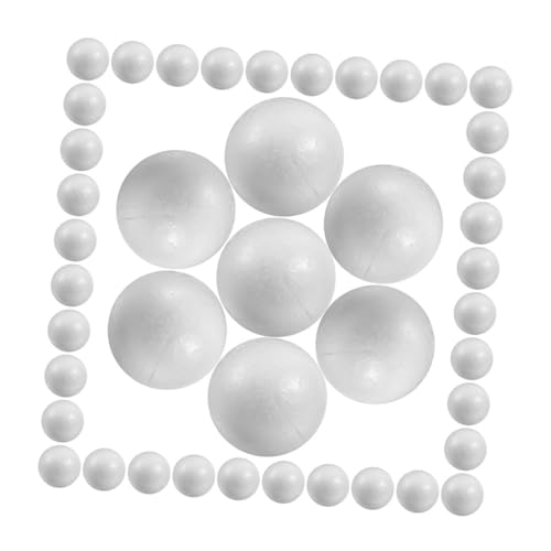 EXCEART 50 Stück Schaumstoffball Styroporkugeln basteln Schaumkugeln basteln Modellierschaumkugel Schaumstoff-Minibälle Styroporkugeln klein Schaumstoff zum Basteln Weiß EXCEART 50 Stück Schaumstoffball Styroporkugeln basteln Schaumkugeln basteln Modellierschaumkugel Schaumstoff-Minibälle Styroporkugeln klein Schaumstoff zum Basteln Weiß von EXCEART