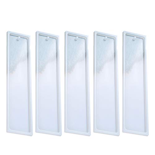EXCEART 5Pcs Lesezeichen Harzform Lesezeichen Silikonform DIY Lesezeichen Formen Epoxidharz Schmuckform Wiederverwendbare Gussform Herstellung Lesezeichenform Handarbeit Form für EXCEART 5Pcs Lesezeichen Harzform Lesezeichen Silikonform DIY Lesezeichen Formen Epoxidharz Schmuckform Wiederverwendbare Gussform Herstellung Lesezeichenform Handarbeit Form für von EXCEART