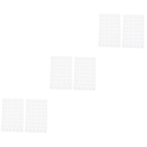 EXCEART 6 STK Ziegelform Silikonformen Bausteine Sandtischform Selber Machen Baulandschafts-ziegelwerkzeug Sandtisch Ziegel Selber Machen Block-Modell Kieselgel Wandfliesen Handbuch von EXCEART