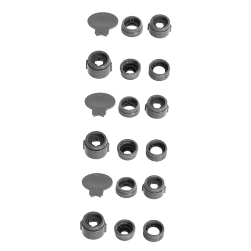 EXCEART 6 Sätze Wasserhahn-adapter Wasserhahn-sprayer-adapter Wasserhahndüse Adapter Grey Plastik von EXCEART