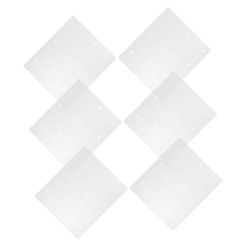 EXCEART 6 Stück Blatt schrumpfbares Papier Transparente Schrumpffolie Mini-Heißklebestifte isolierter Becher Bank Luft basteln bastelset Broschen-Zeichnungsbedarf Brosche DIY-Handwerk von EXCEART