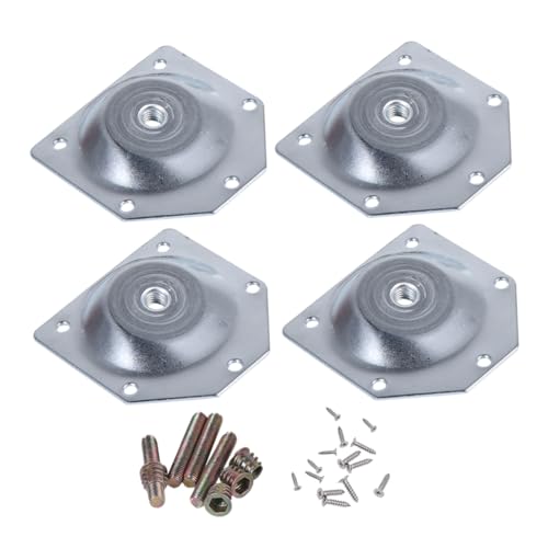 EXCEART 6 Stück Mutternsatz Schrauben Zoll Couch Bein Stecker Eingang Verstellbarer Tisch Montieren Platte Verjüngt Hardware Möbel Rahmen Schreibtisch Festsetzung Silver EXCEART 6 Stück Mutternsatz Schrauben Zoll Couch Bein Stecker Eingang Verstellbarer Tisch Montieren Platte Verjüngt Hardware Möbel Rahmen Schreibtisch Festsetzung Silver von EXCEART