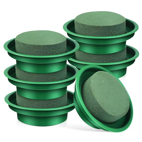 6Stücke Blumenschlamm für Blumenarrangements Runder Floristenschaum für Hochzeiten und Gartendekoration Einfach zu Formen und Saugfähig 6Stücke Blumenschlamm für Blumenarrangements Runder Floristenschaum für Hochzeiten und Gartendekoration Einfach zu Formen und Saugfähig von EXCEART